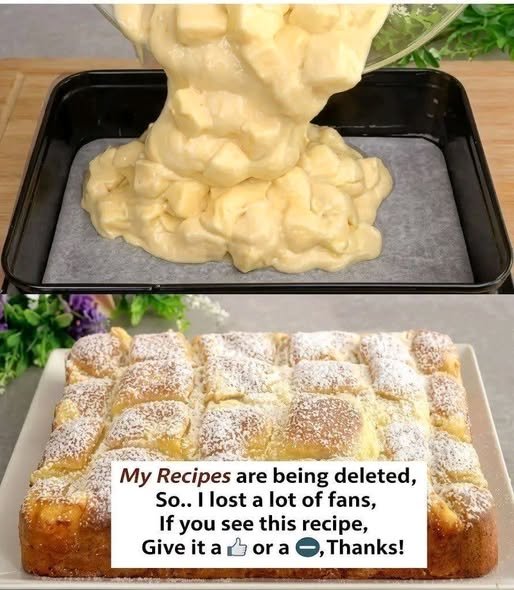 Easy Apple Custard Cake Recipe (3 Apples, 3 Eggs & 1 Glass of Milk) 752659027_1573740694543884_7761160493671634277_n