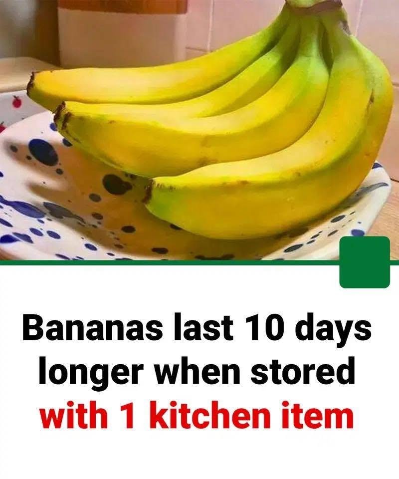 Bananas Can Last Longer With One Simple Kitchen Item 🍌 785147193_2250009915790643_5996754064969711208_n