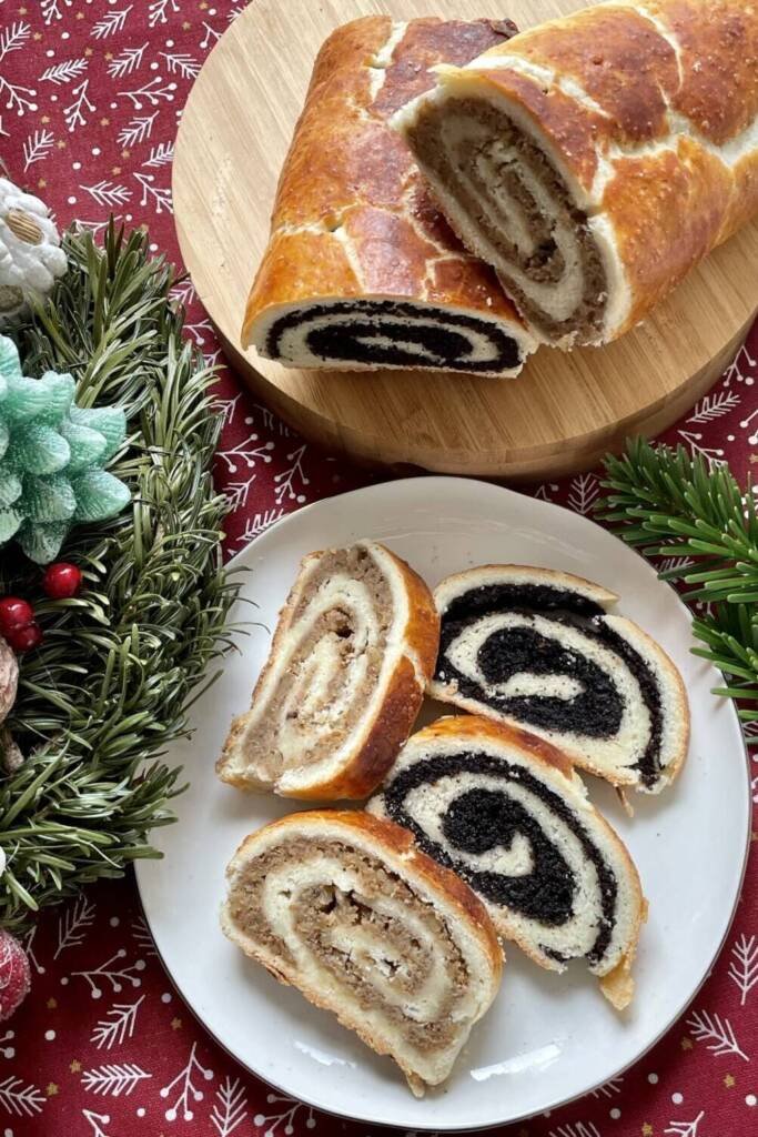 Walnut & Poppy Seed Rolls (Beigli) 🇭🇺🌰🌱 Walnut & Poppy Seed Rolls (Beigli) 🇭🇺🌰🌱