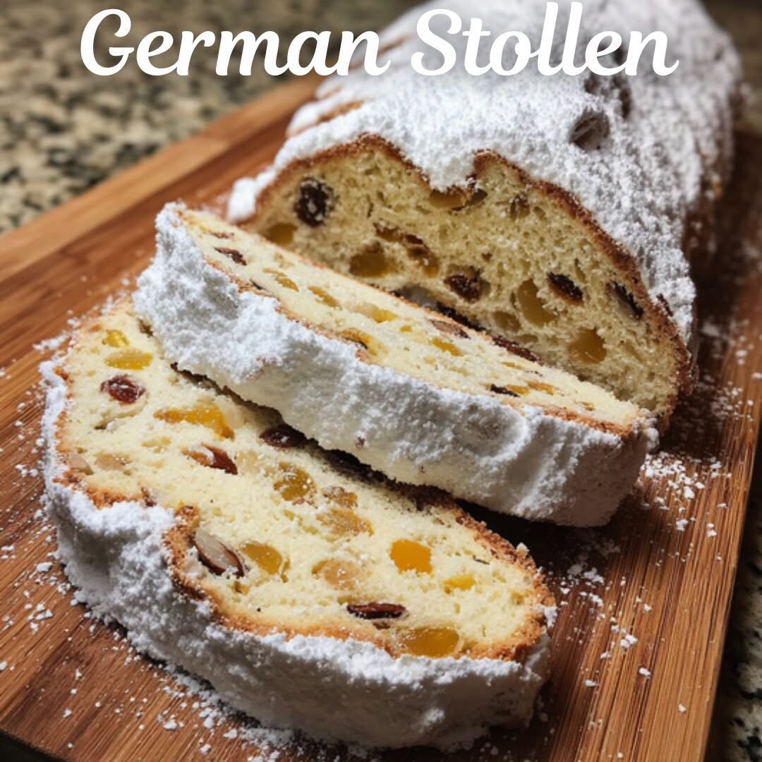 German Stollen: A Traditional Christmas Fruit Bread 794097310_1871651227534505_3770239068580214515_n
