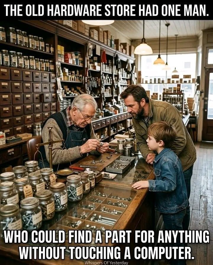 The Hardware Store Clerk Who Knew Every Bolt by Heart 810868146_1637931371262006_6404827336784714107_n